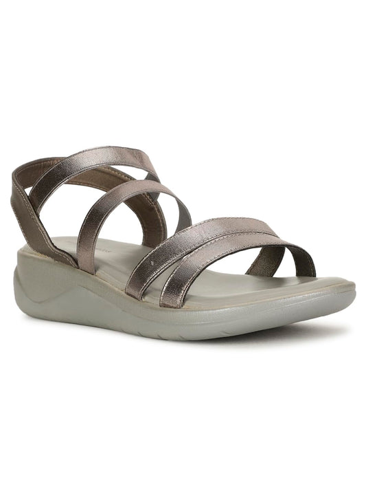 Hush Puppies Women's NOAH Sandals (6641522_SILVER_7 UK)