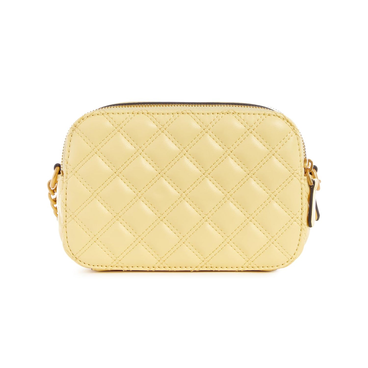 Guess Women's Yellow Solid Crossbody Bag| Ladies Purse Handbags | Gift For Ladies