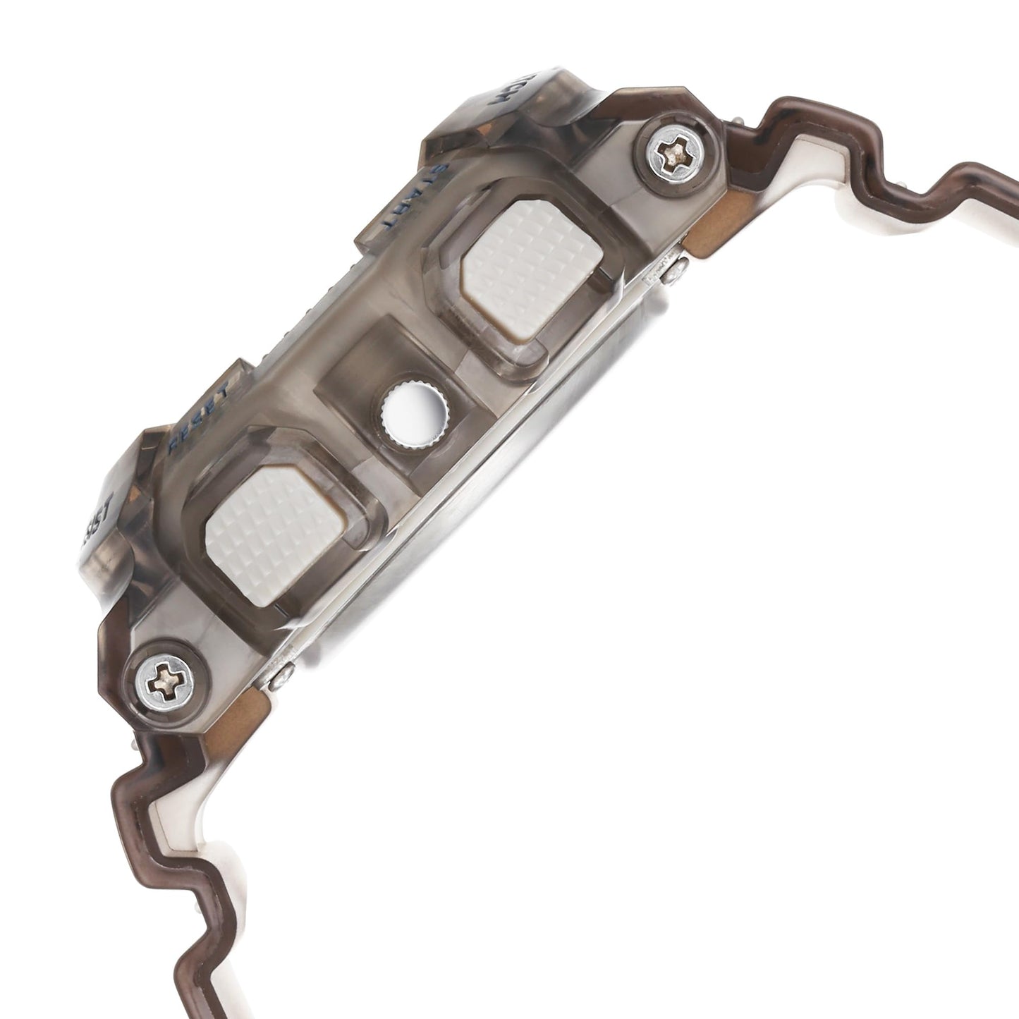 Fastrack StreetStyle Ana Digi Analog Digital Digital Dial Translucent Grey PU Strap Watch for Guys