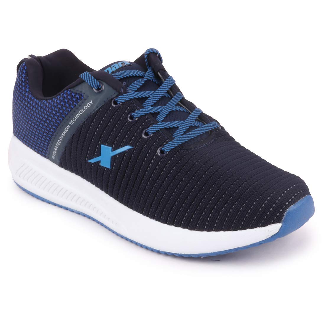 SPARX Trending & Stylish Men's Outdoor Sports/Walking/Running/gynmming Shoe SM-472 N.Blue R.Blue UK-7