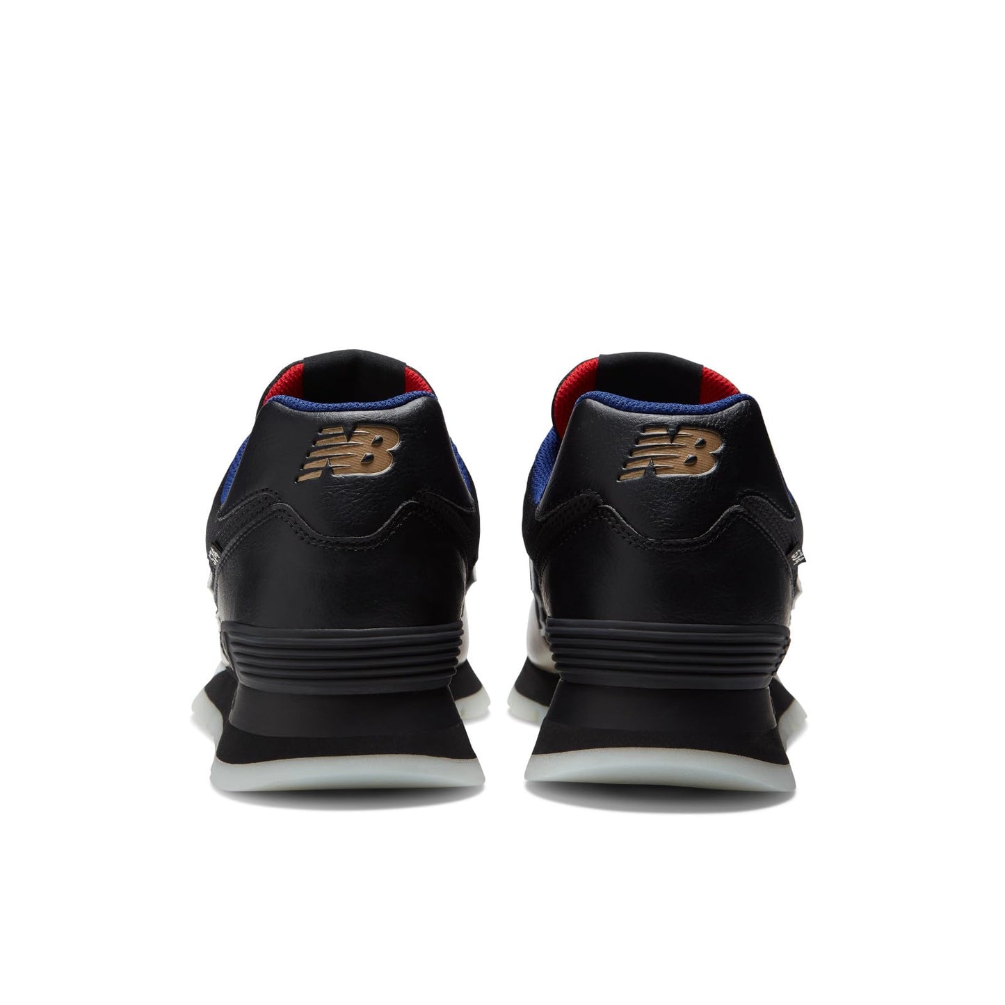 new balance Men 574 Black Sneakers - Size:10.5