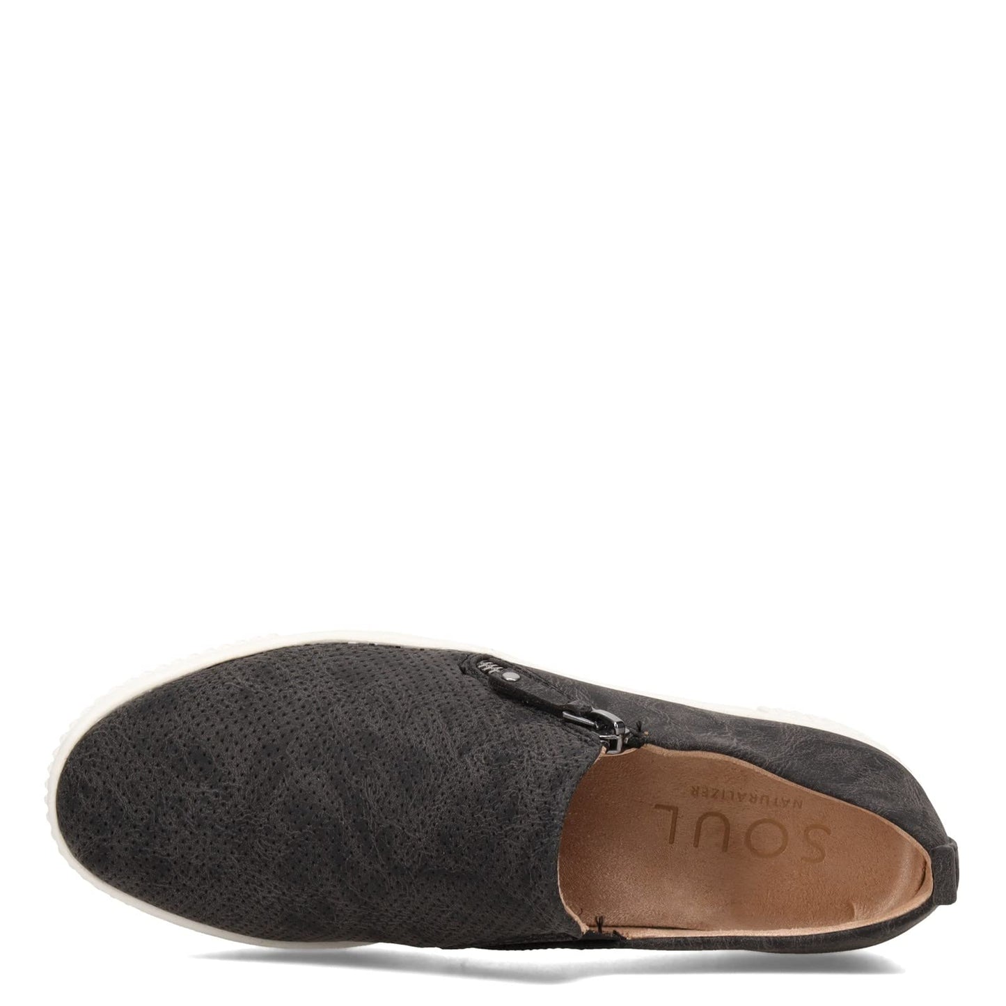 Naturalizer Women's Turner Platform Slip on Fashion Sneaker, Black, 8.5