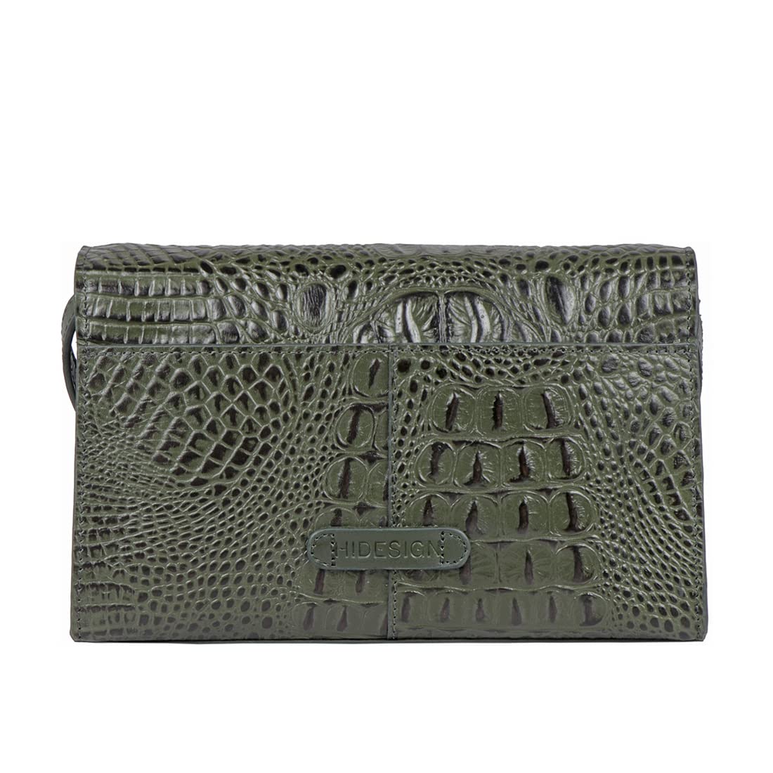 Hidesign Women's Sling Bag (Emerald)