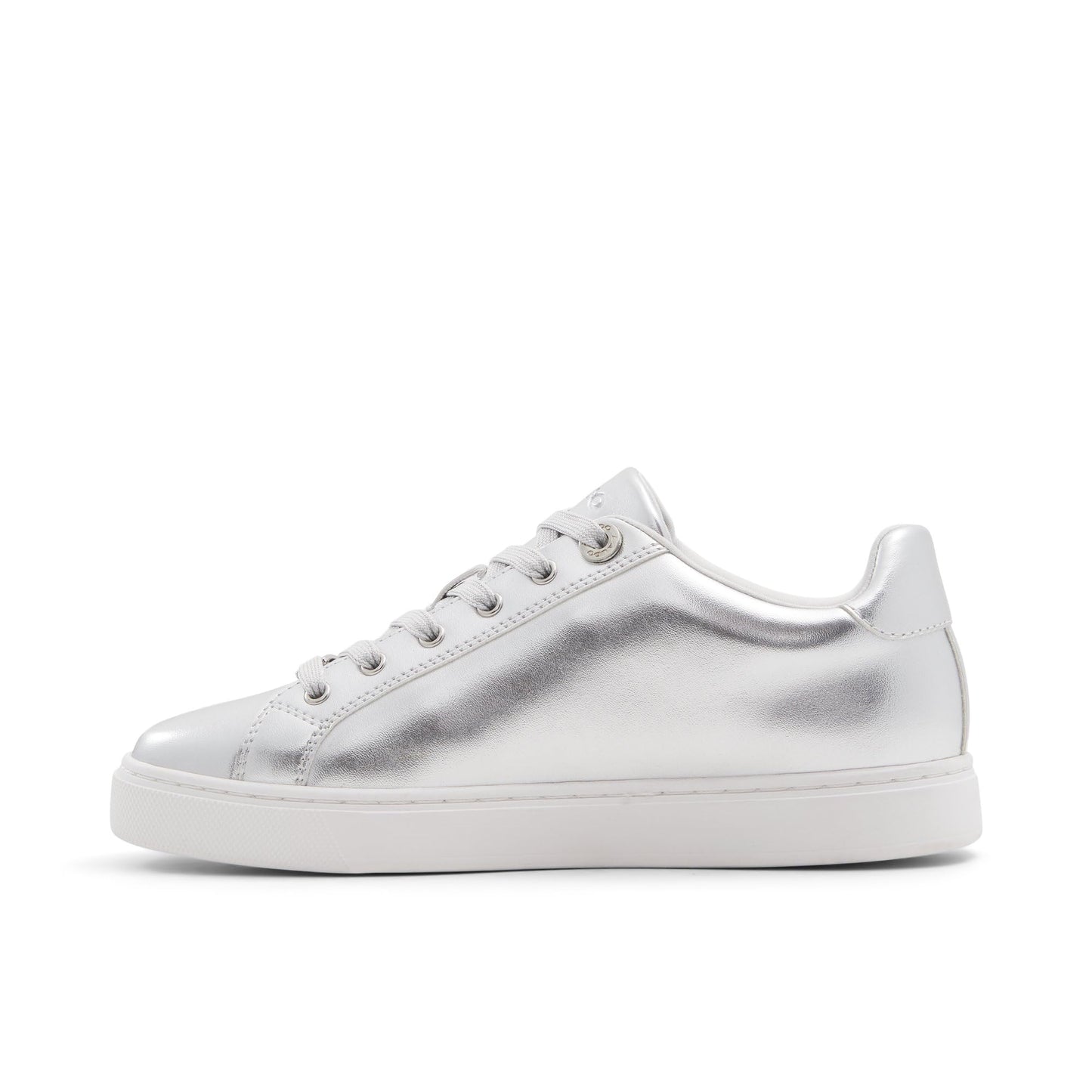 Aldo PALAZZI-IN044 Ladies Silver Flat Sneakers