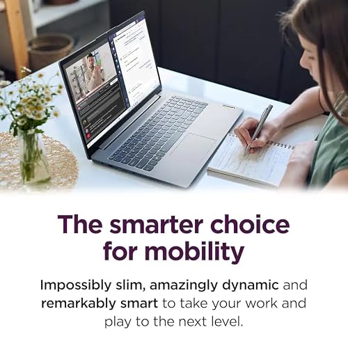 Lenovo IdeaPad Slim 3i 15.6" AI Laptop for Students & College, Intel N150（up to 3.6GHz，Beat i3）, 8GB RAM 128GB UFS, Copilot AI, FHD Display, Win 11 Home, Wi-Fi 6, Webcam, for Study & Home Office