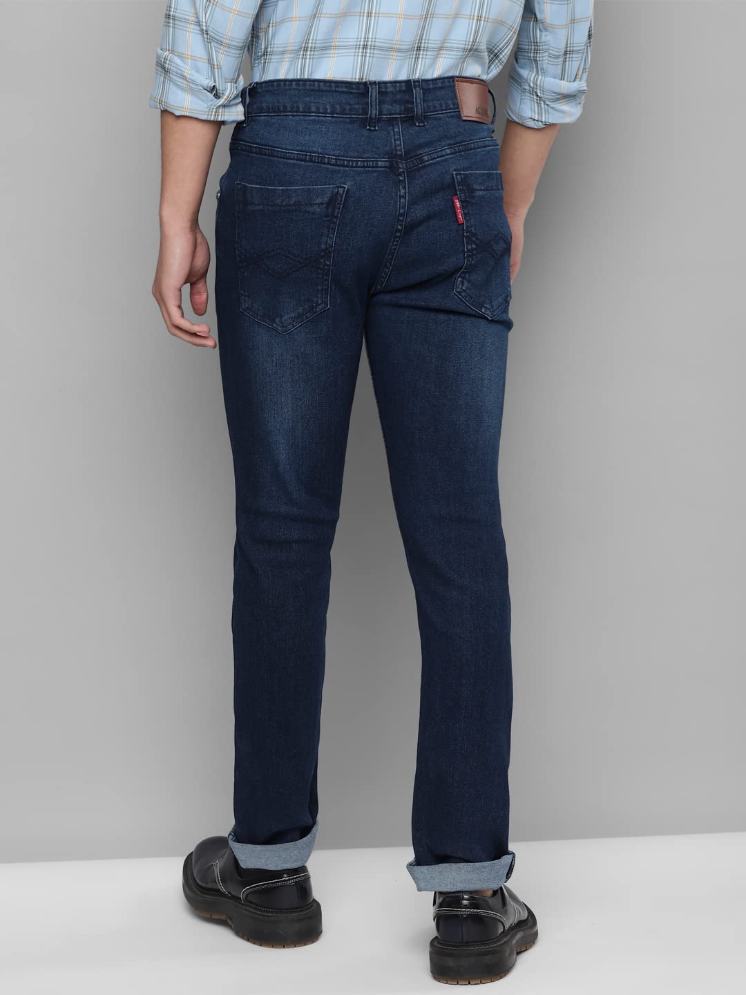 Allen Cooper Denim Jeans for Men(92-32) Dark Blue