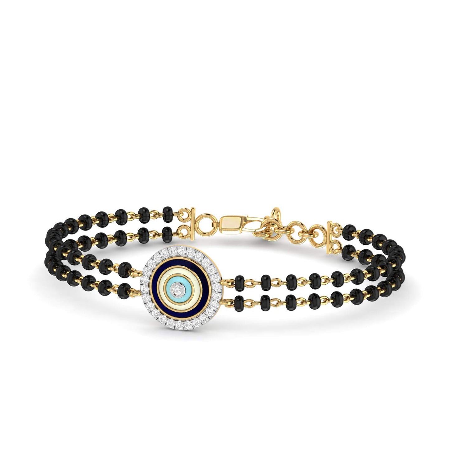 PC Jeweller 18k (750) Yellow Gold and Solitaire Bracelet for Women