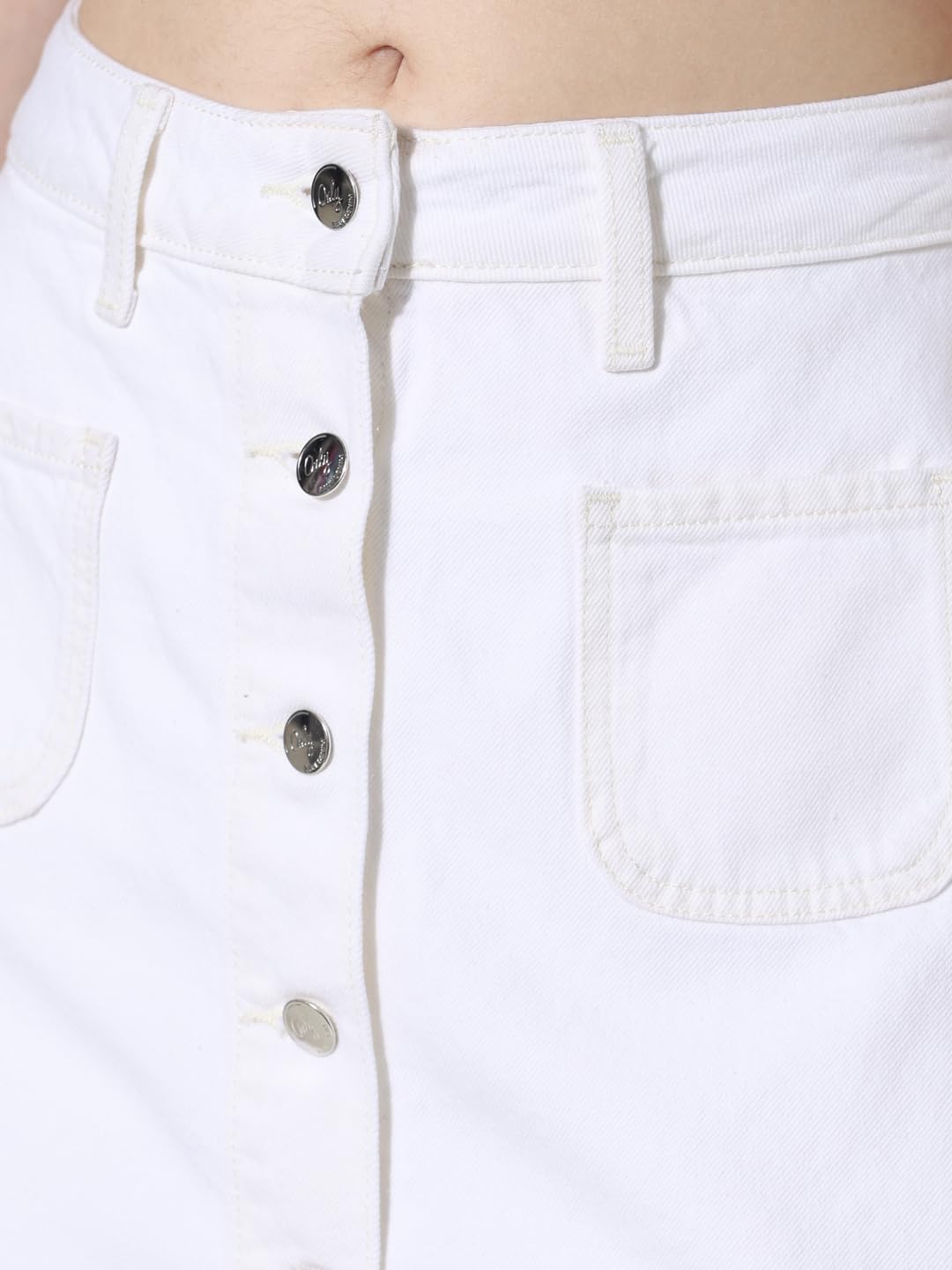 ONLY Cotton Blend Western Skort