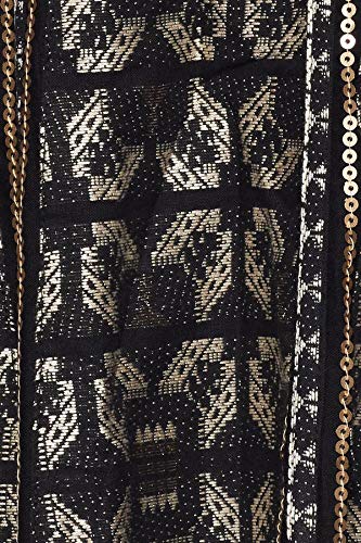 W for Woman Women's Maxi Skirt (17FE55226-11617_WL_Black_Black_L)