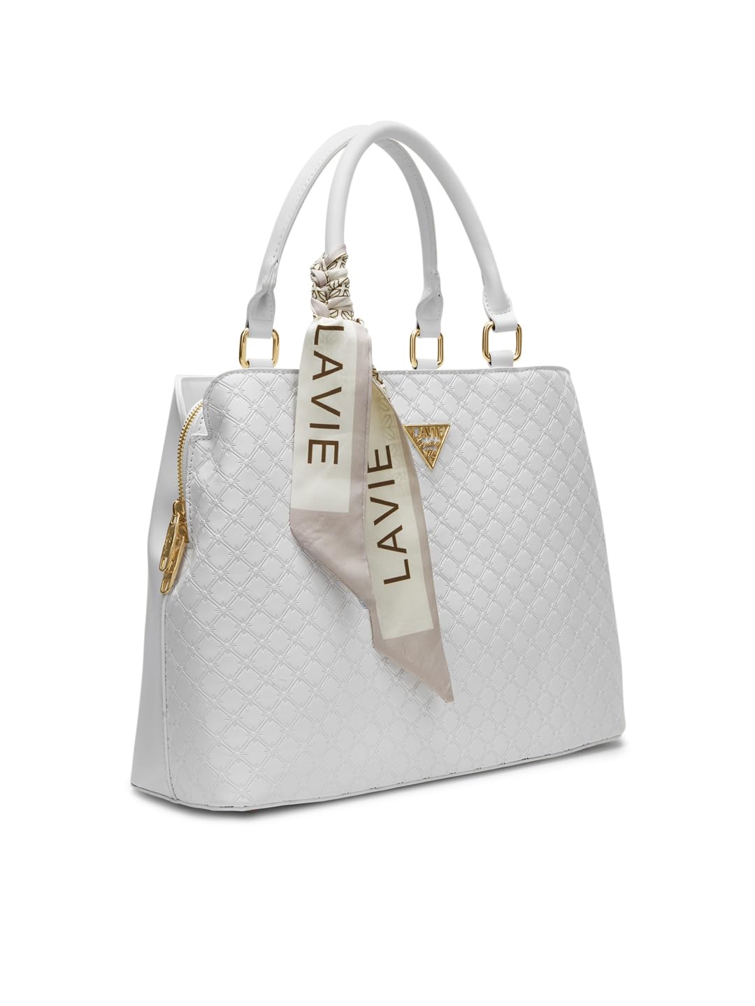 Lavie Signature Women's Provo 3C Satchel Handbag for Women|Satchel Bag for Work|Ladies purse|Stylish Shoulder Bag|Gift For Women