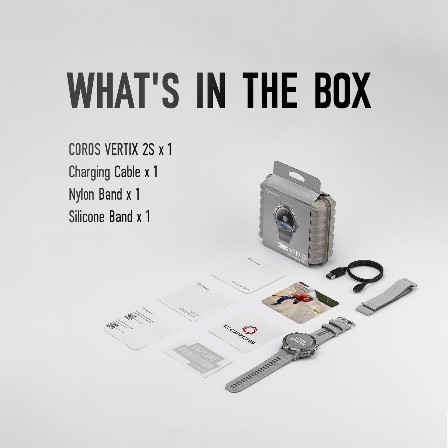 COROS VERTIX 2S GPS Adventure Watch Moon