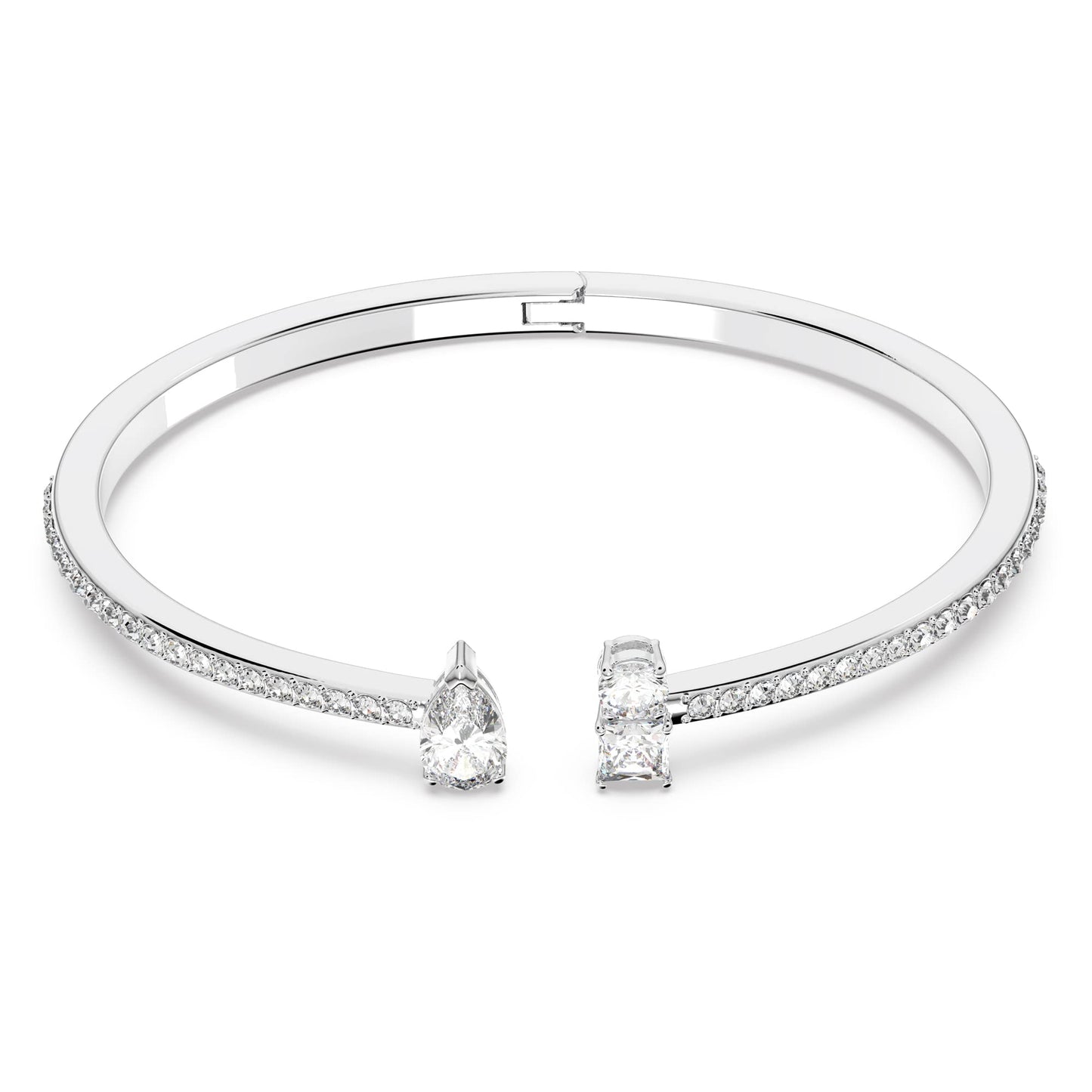 Attract Bangle, M, Crystal, Crystal
