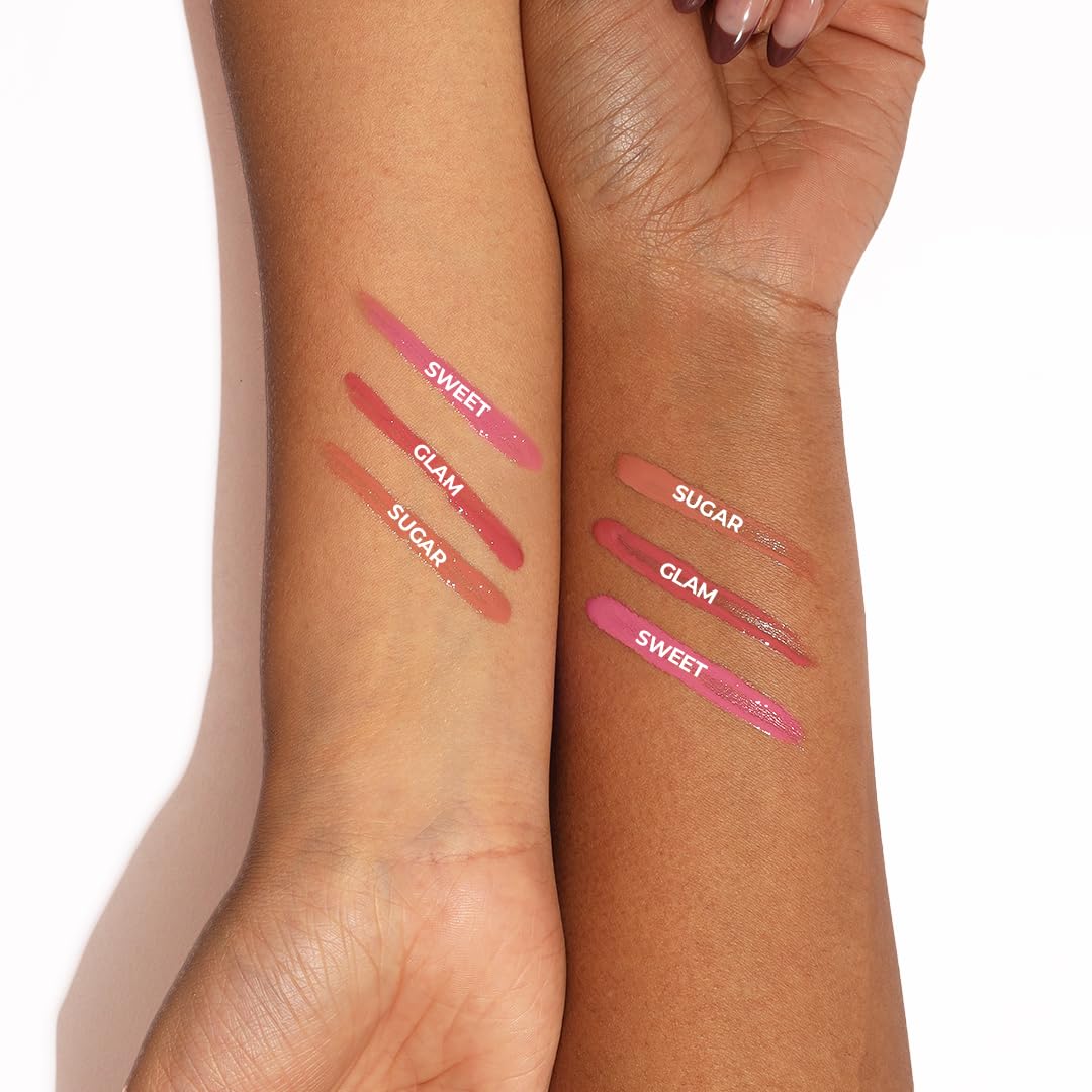 Revolution Relove Baby Gloss – Sweet | Lip Gloss for Shiny, Hydrated Lips | Lightweight, Non-Sticky, Vegan & Cruelty-Free