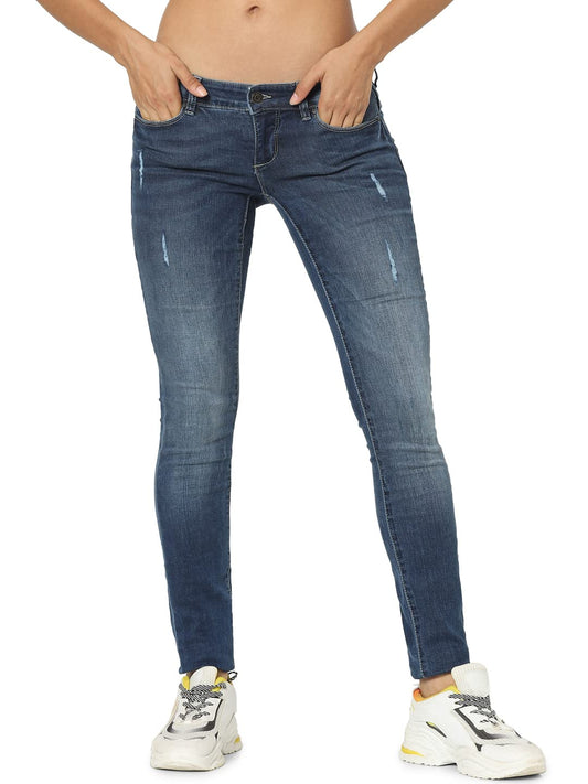 ONLY Skinny Fit Jeans (15282677_Medium Blue Denim_28)