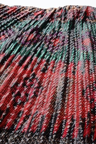 Label RITU KUMAR Multi-Color Sequin Sansa Skirt