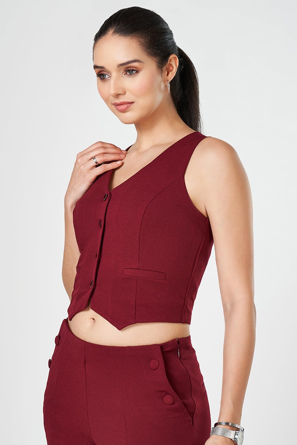 Annabelle by Pantaloons Women's Waistcoat