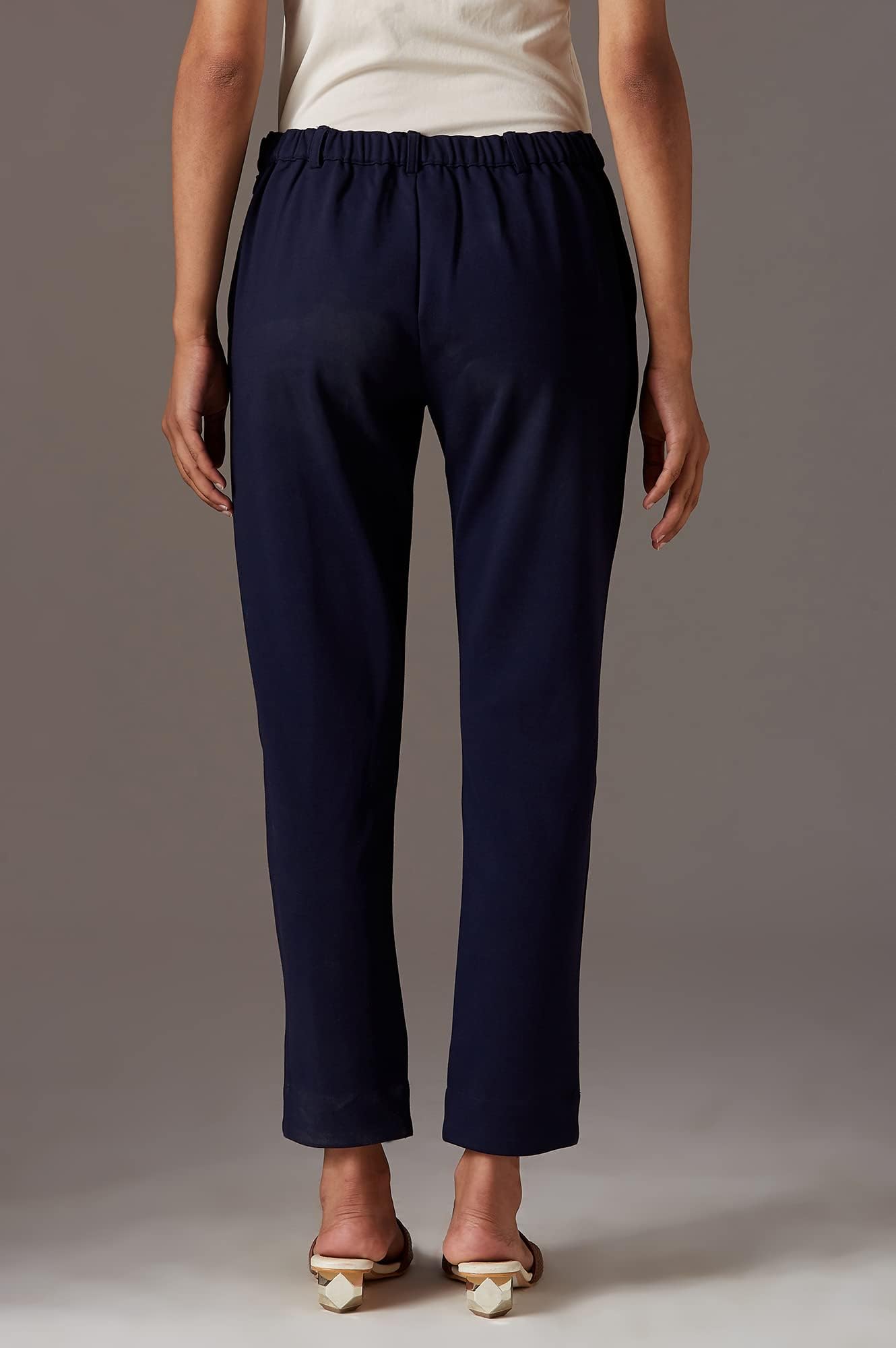 W Strechable Slim Pants for Women | Trousers for Women | W for Woman