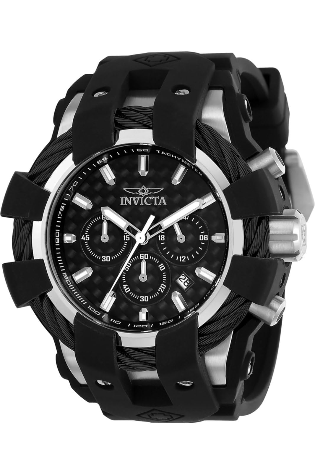 Invicta Bolt Analog Black Dial Men's Watch-23855