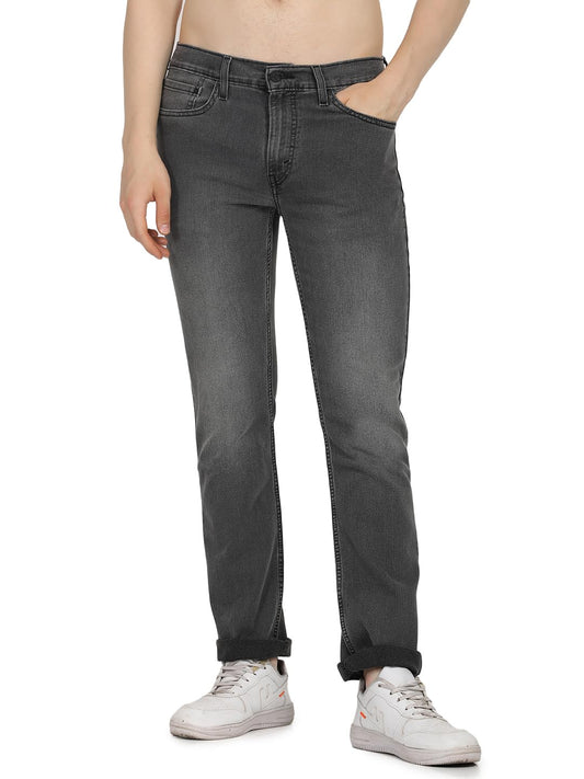 Levi's Men's Slim Mid Rise Jeans - Grey, 36
