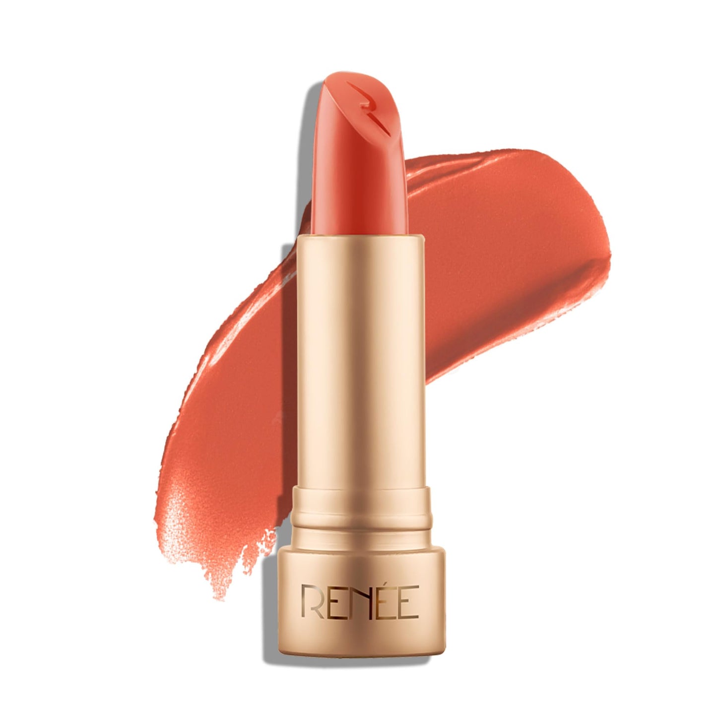 RENEE H2O Hydrating Creme Lipstick - Coral Stream, Super Glossy, Lightweight, Non-drying & Hydrating, Easy Glides Formula with Intense Pigment, Shea Butter, Hyaluronic Acid, Jojoba Oil Infused