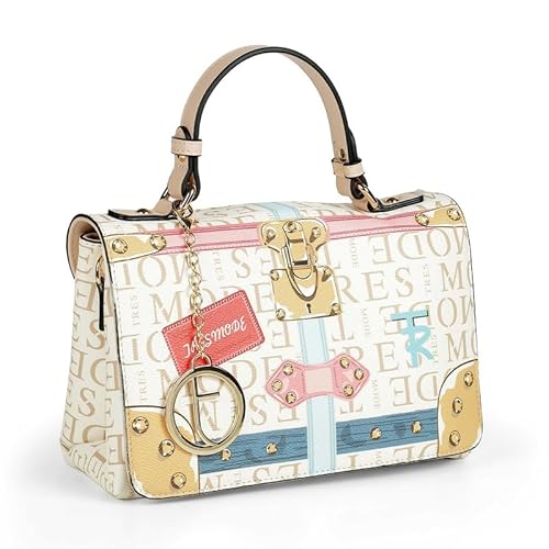 tresmode PALERMO Beige Women Vegan Leather Sling Bag