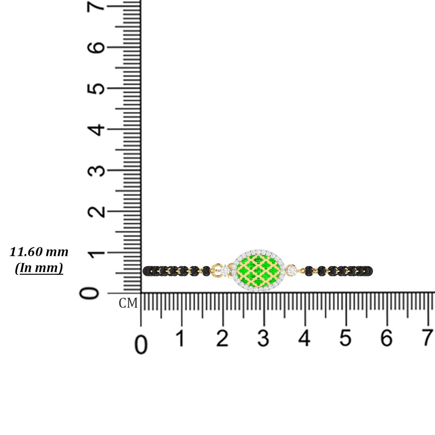 PC Jeweller 18k (750) Yellow Gold and Solitaire Bracelet for Women