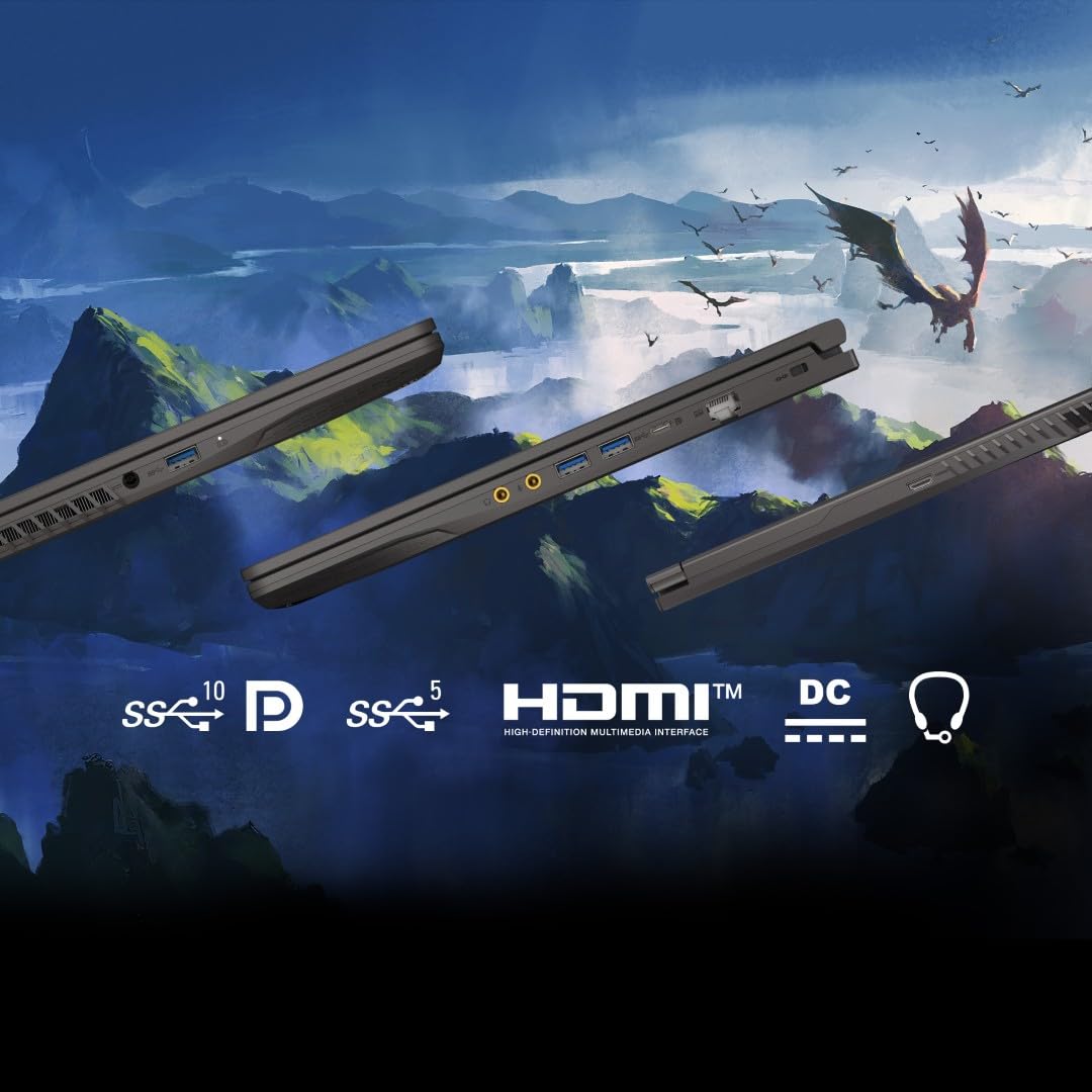 MSI Thin 15, Intel 13th Gen. i5-13420H, 40CM FHD 144Hz Gaming Laptop (16GB/512GB NVMe SSD/Windows 11 Home/NVIDIA GeForce RTX 3050, GDDR6 4GB/Cosmos Gray/1.86Kg) B13UC-125IN