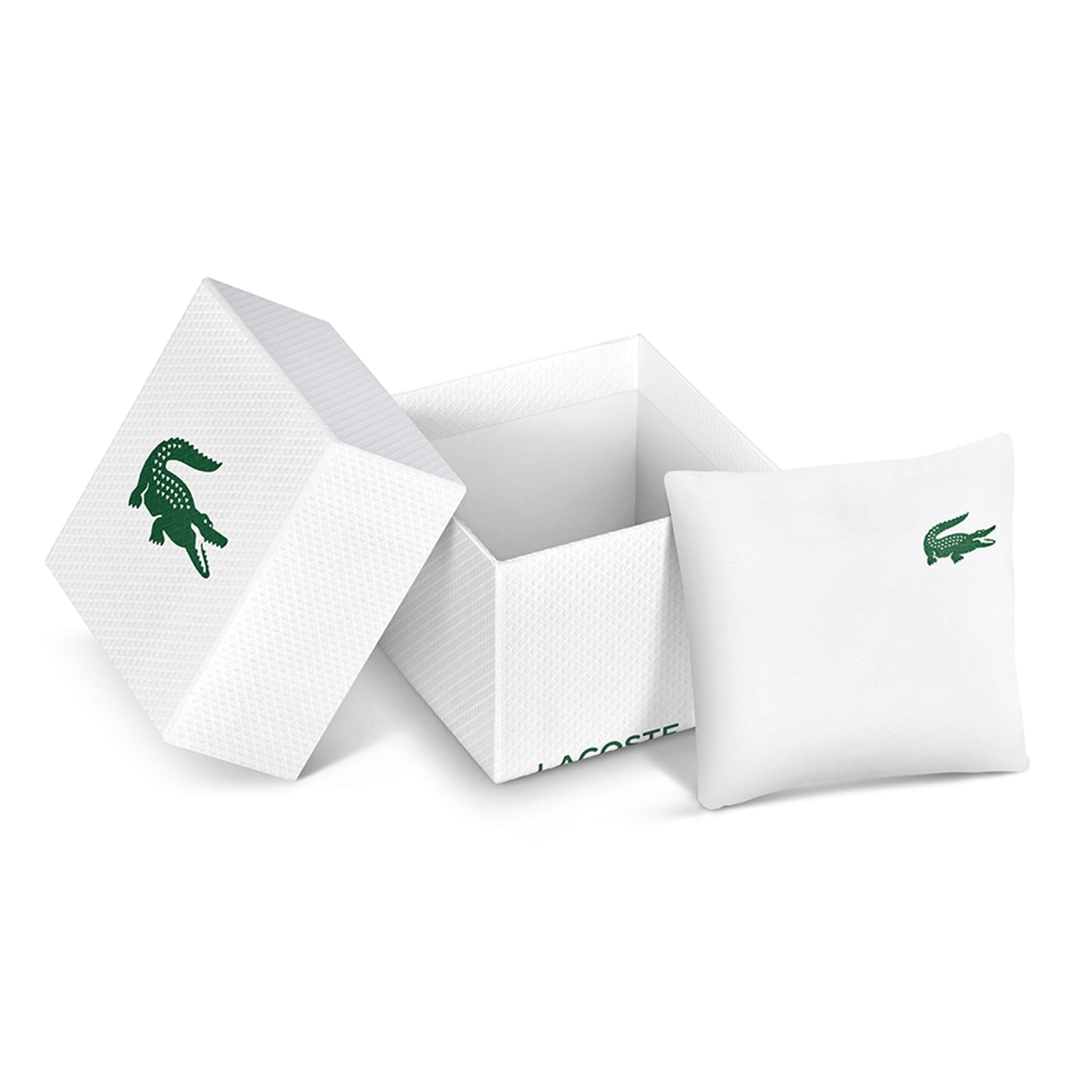 Lacoste Toronga Qtz Multifunction Silver Round Dial Men's Watch|Multicolor Nylon Material|Multiple Color Band - 2011340