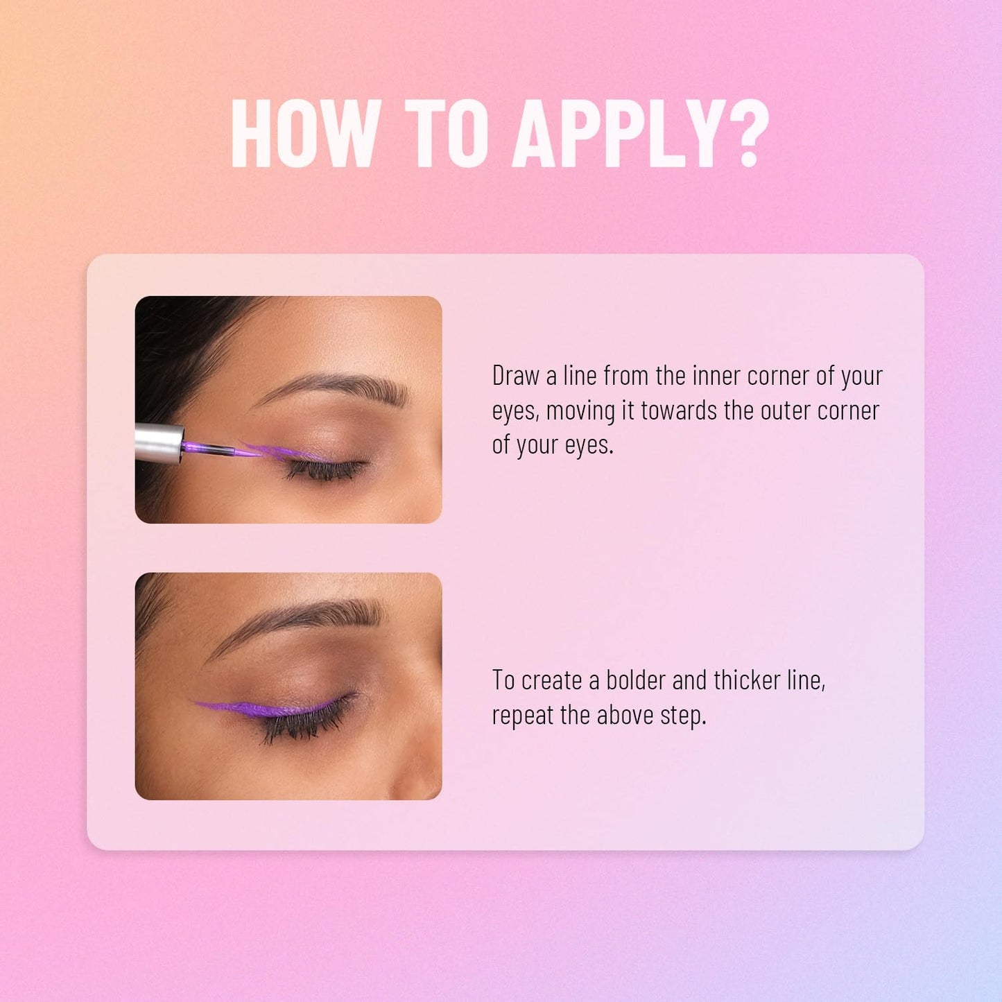 SWISS BEAUTY Pencil Pop Eye Sheer Finish Style-Liner Pack of 3 (Multicolor)