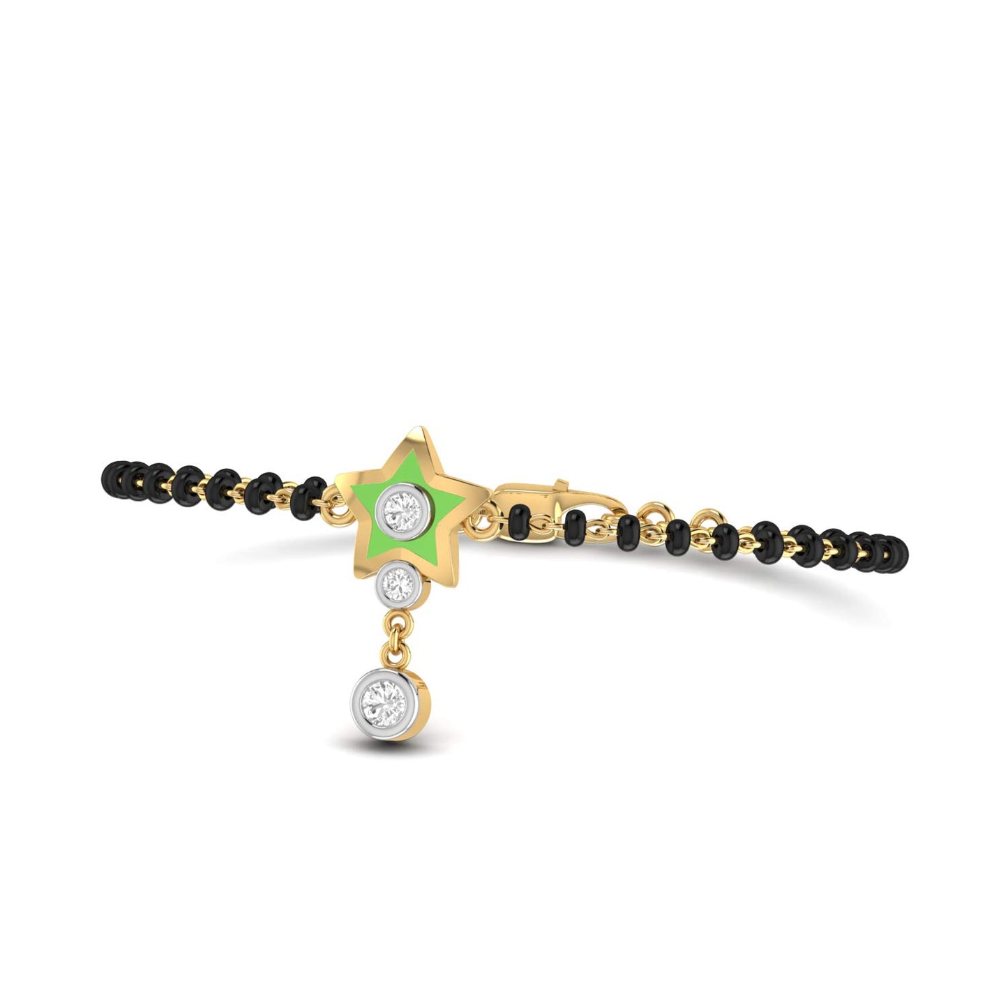 PC Jeweller 18k (750) Yellow Gold and Diamond Bracelet for Women