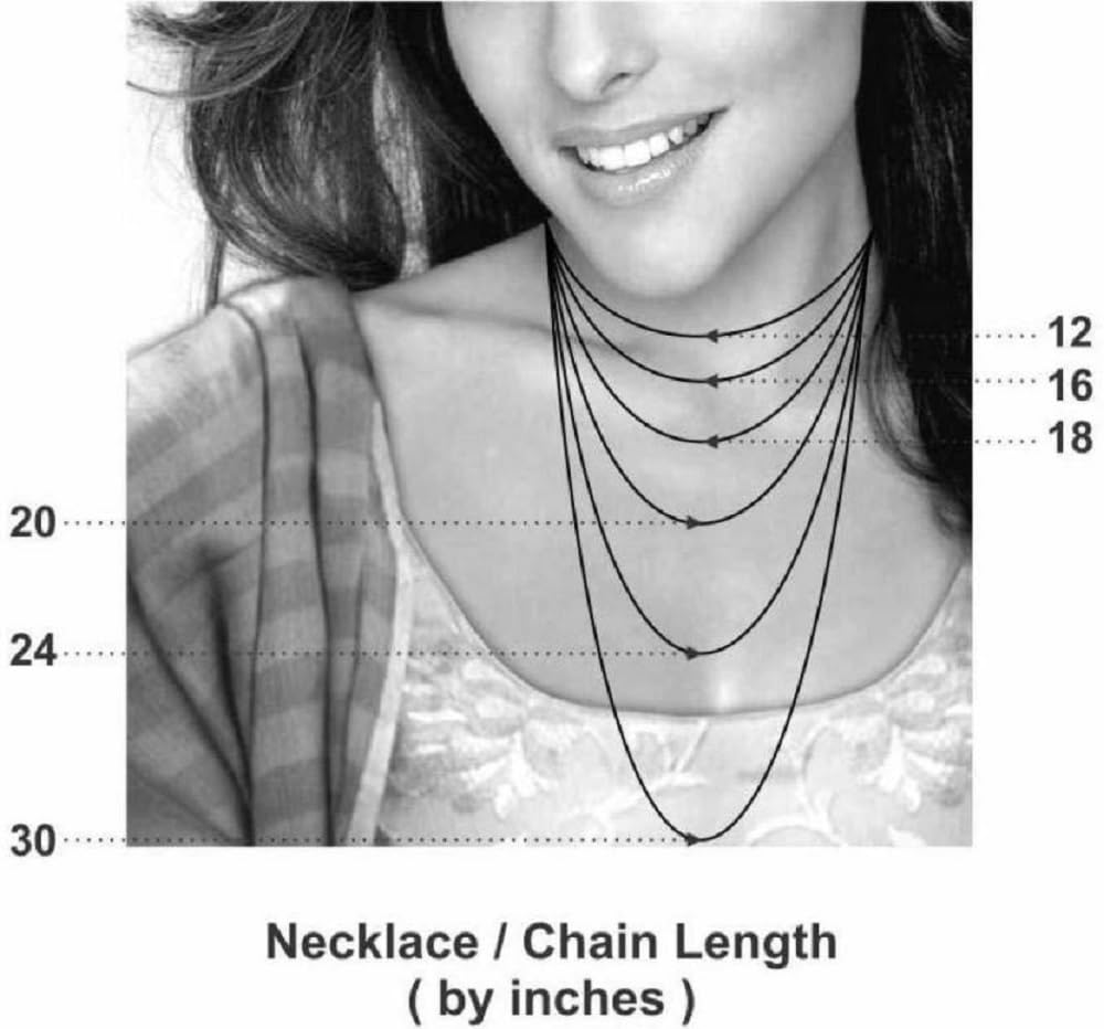 Sri Jagdamba Pearls Dealer 3 String White Pearl Set for Women | Necklace Set for Women and Girls With Certificate of Authenticity