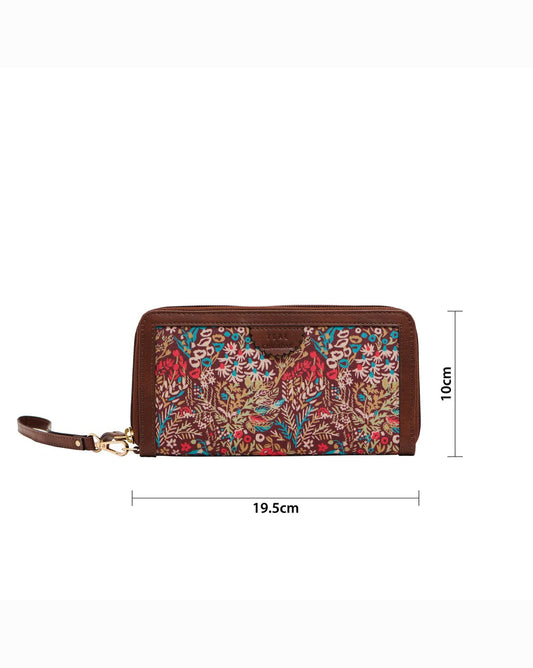 TEAL BY CHUMBAK Wallet – Classic Compact Ladies Purse with Card Holder, Secure Closure & Everyday Use Design – Vegan Leather Wallet