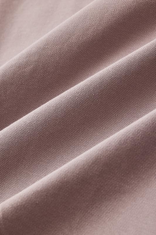 SNITCH Men's Polo T-Shirt | Minimalist Polo Design with Reinforced Shoulder Panels | Cotton Blend Fabric for Breathable & Stretchable Comfort | Casual Wear Essential | Mauve