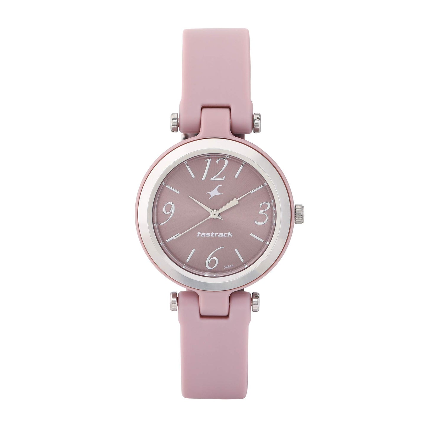 Fastrack Women Silicone Trendies Analog Pink Dial Watch-68015Pp03/Np68015Pp03, Band Color-Pink