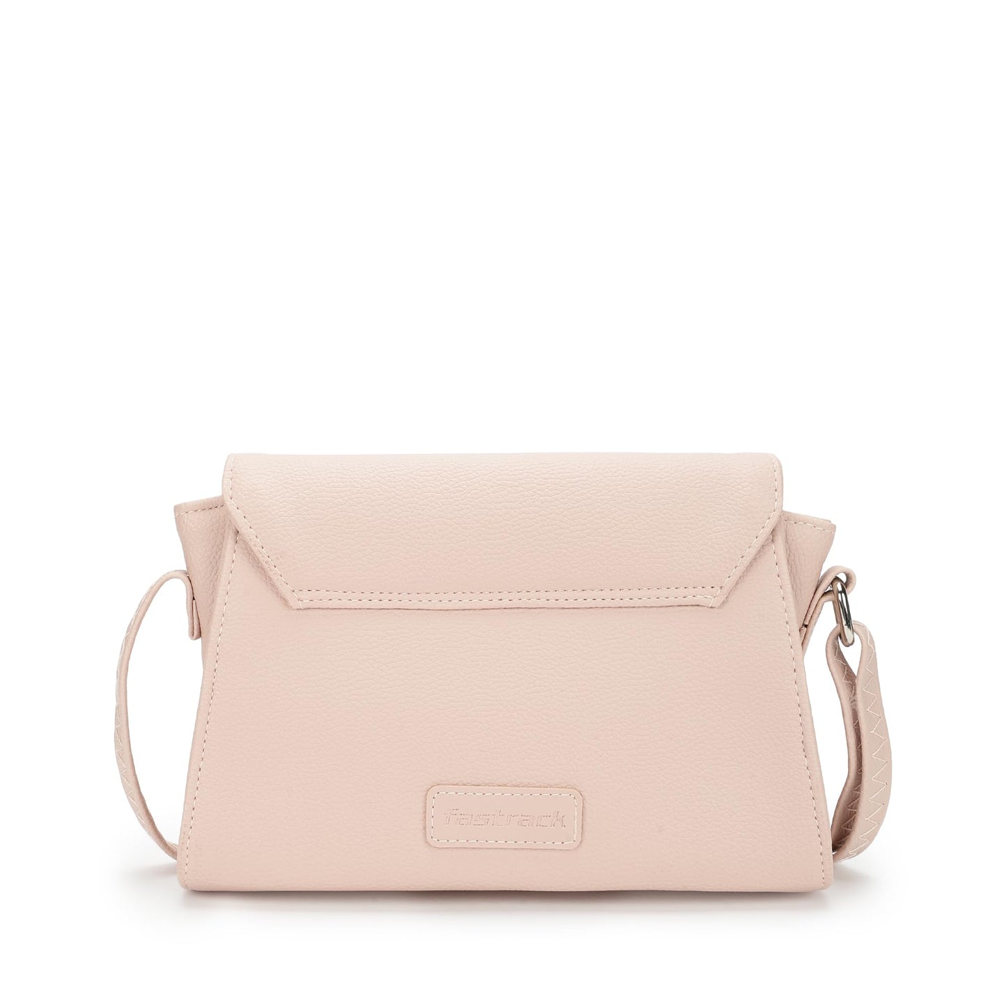 Fastrack Textured Sling Bag for Women | Chic Crossbody Bag for Girls, Ladies, Women | Spacious Bag with Slip Pocket Made of Faux Leather