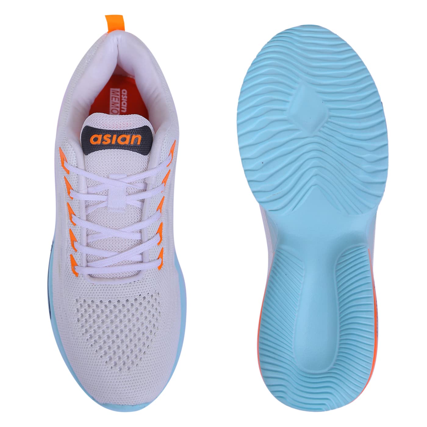 ASIAN Men's Oxygen-05 Casual White Sneaker Shoes for Men's & Boy's,UK 9