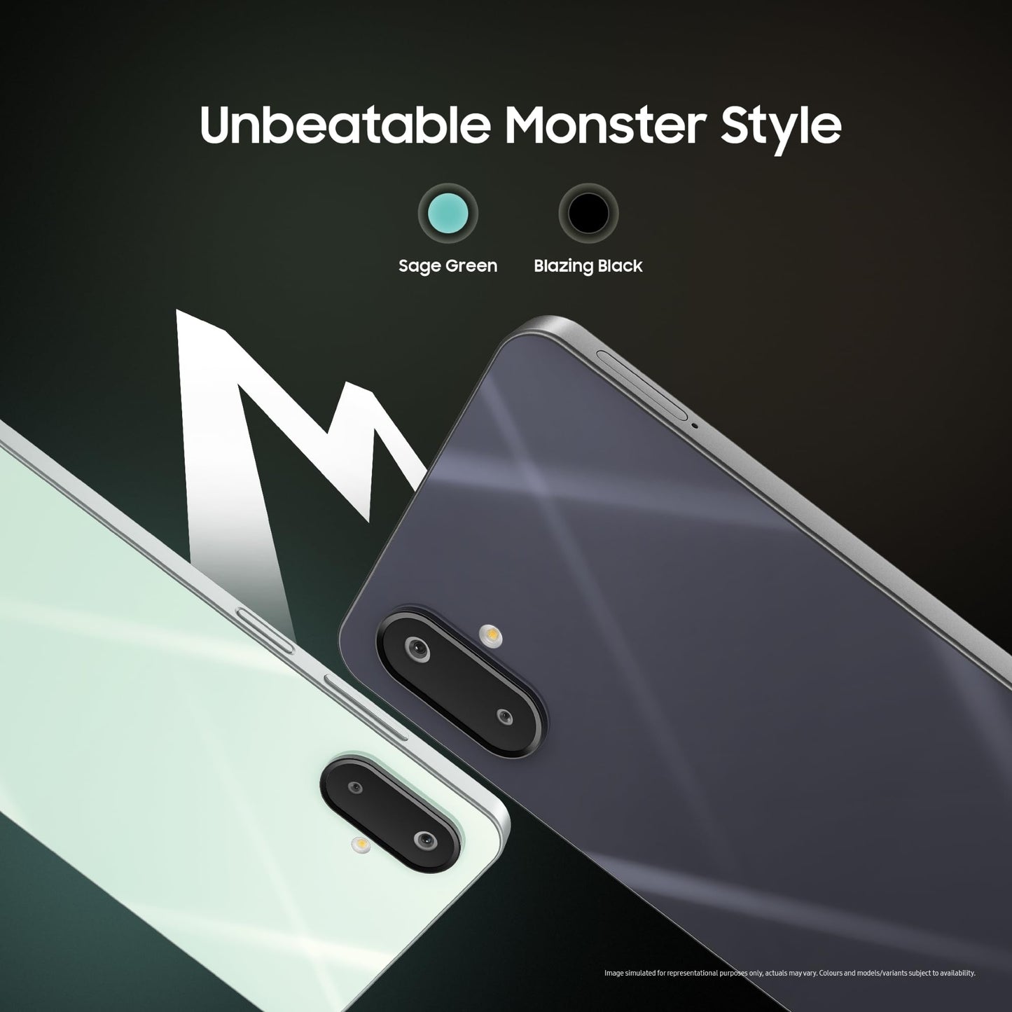 Samsung Galaxy M06 5G (Blazing Black, 6GB RAM, 128 GB Storage) | MediaTek Dimensity 6300 | AnTuTu Score 422K+ | 12 5G Bands | 25W Fast Charging | 4 Gen. of OS Upgrades | Without Charger