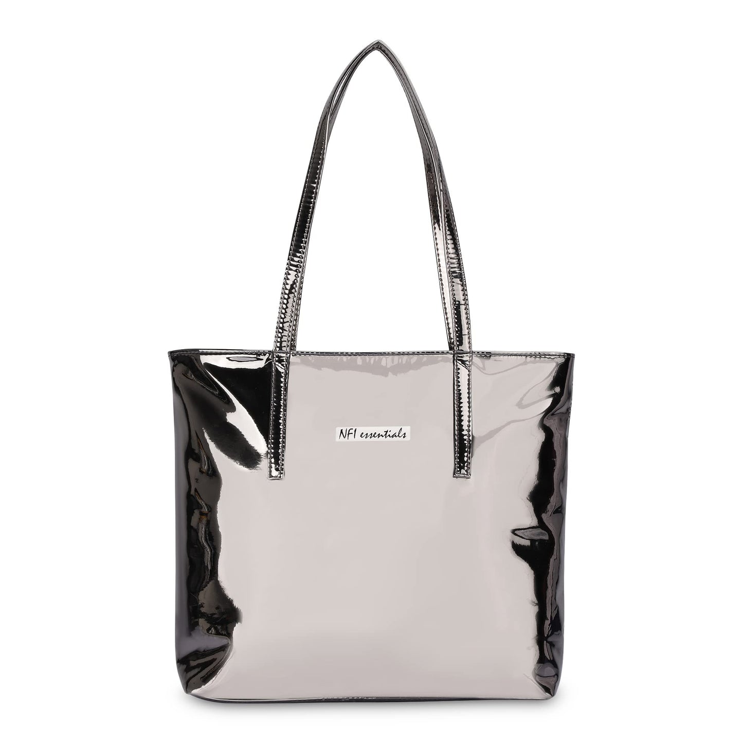NFI essentials Large Capacity Hand Bag for Women Shoulder Bag Tote Bag for Ladies Stylish Ladies Purse Shopping Bags for Girls (38.5 x 30 x 9 cm)