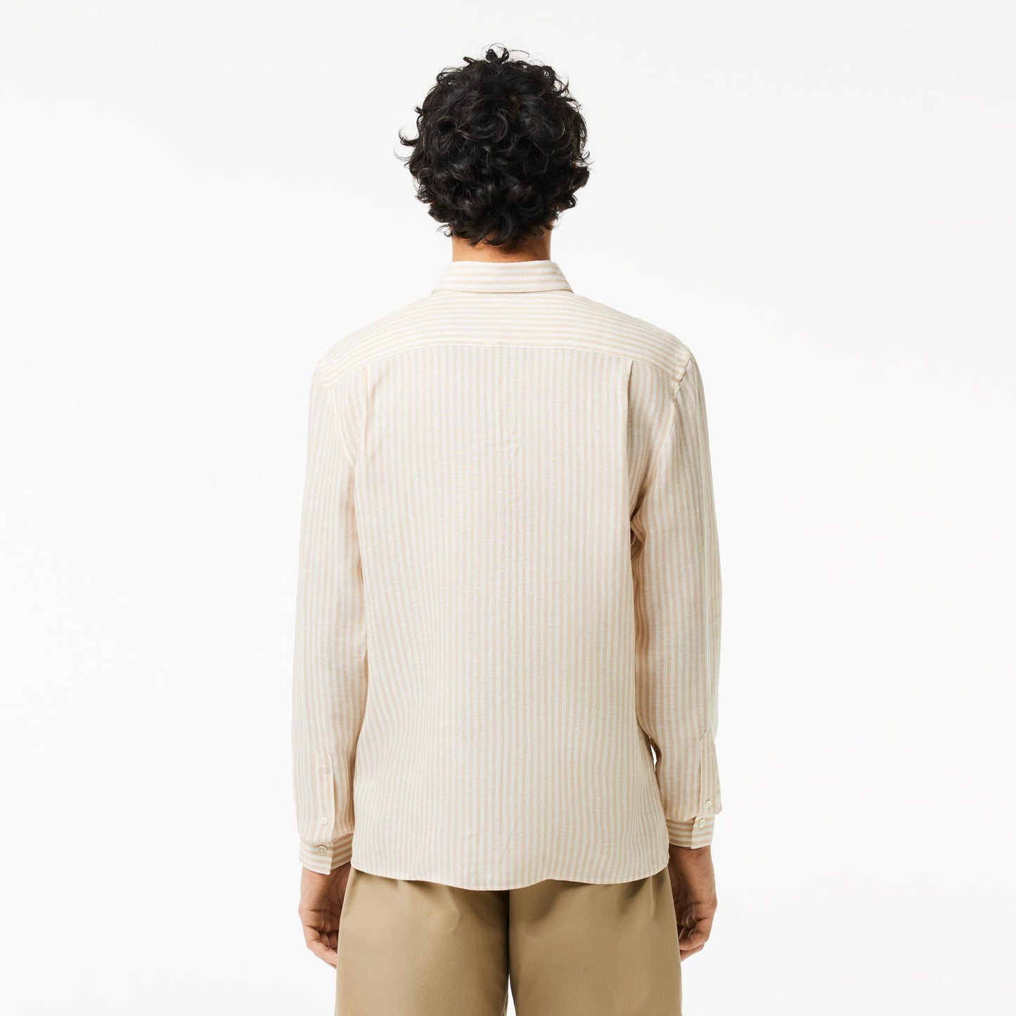 Lacoste Men's Regular Fit Shirt (Beige)