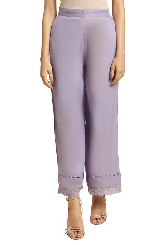 W Strechable Parallel Pants for Women | Trousers for Women | W for Woman