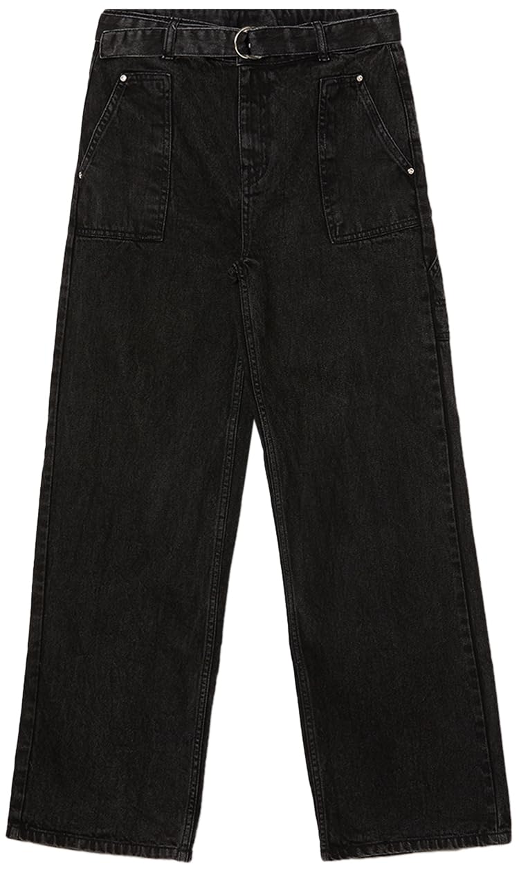 Max Girl's Relaxed Jeans (W24EFD02B_Black