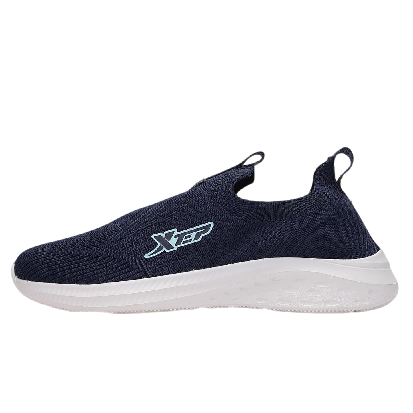 XTEP Men's Running Shoes Sports Casual Sneakers Pull-on Lightweight Anti-Slip Walking Shoes