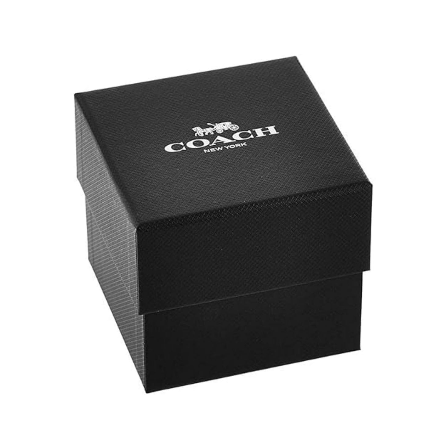 Coach Sammy Qtz Basic Slim Black Oval Dial Women's Watch|Ionic Plated Thin Gold Steel Material|Gold Color Band - 14504521