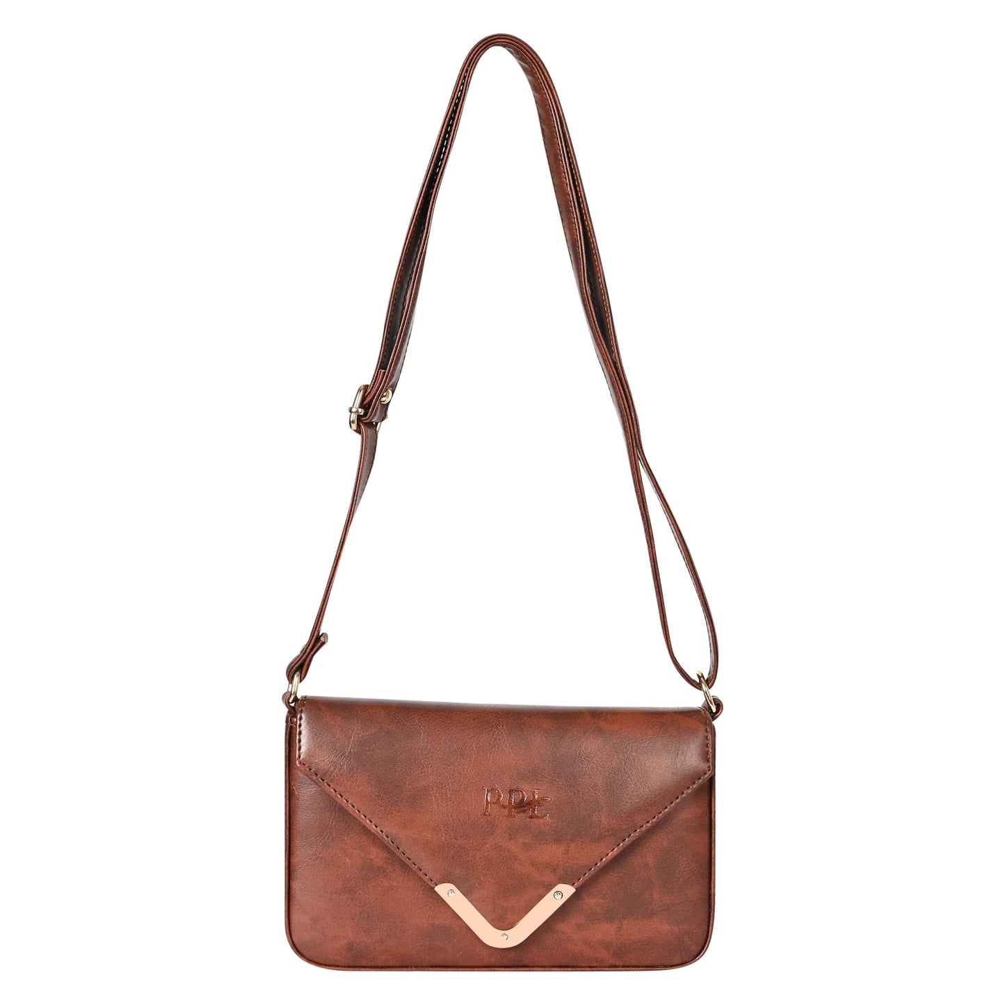 Pramadda Pure Luxury italian georgia Sling Bags for Women Stylish | Ready To Go Trendy Side Crossbody Shoulder Sling Purse for Girls (Brown)