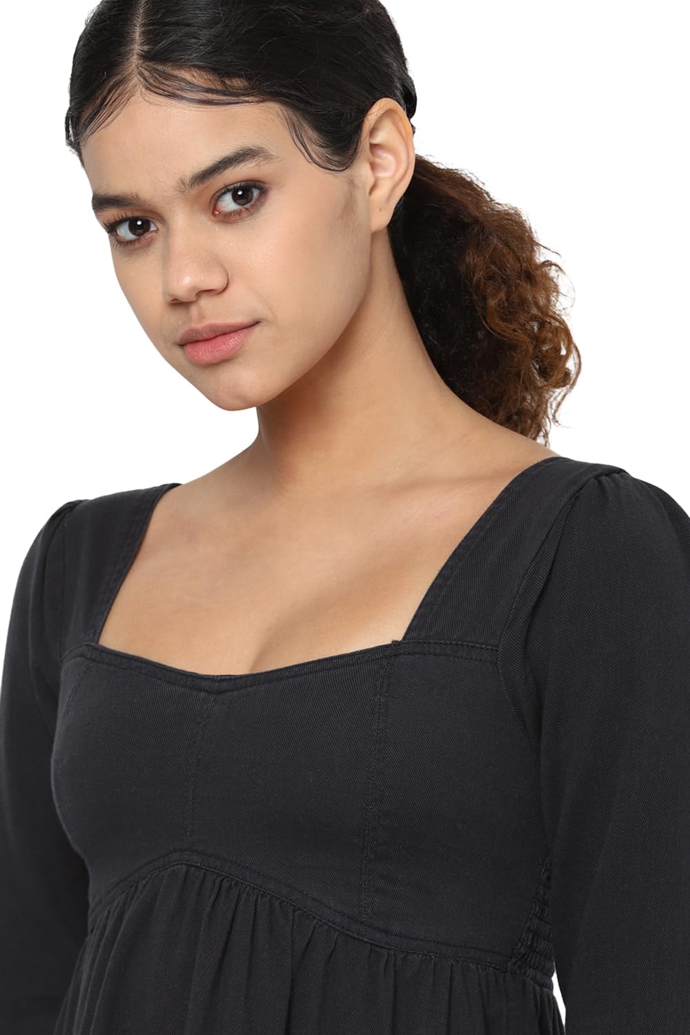 American Eagle Women's Cotton A-Line Mini Dress