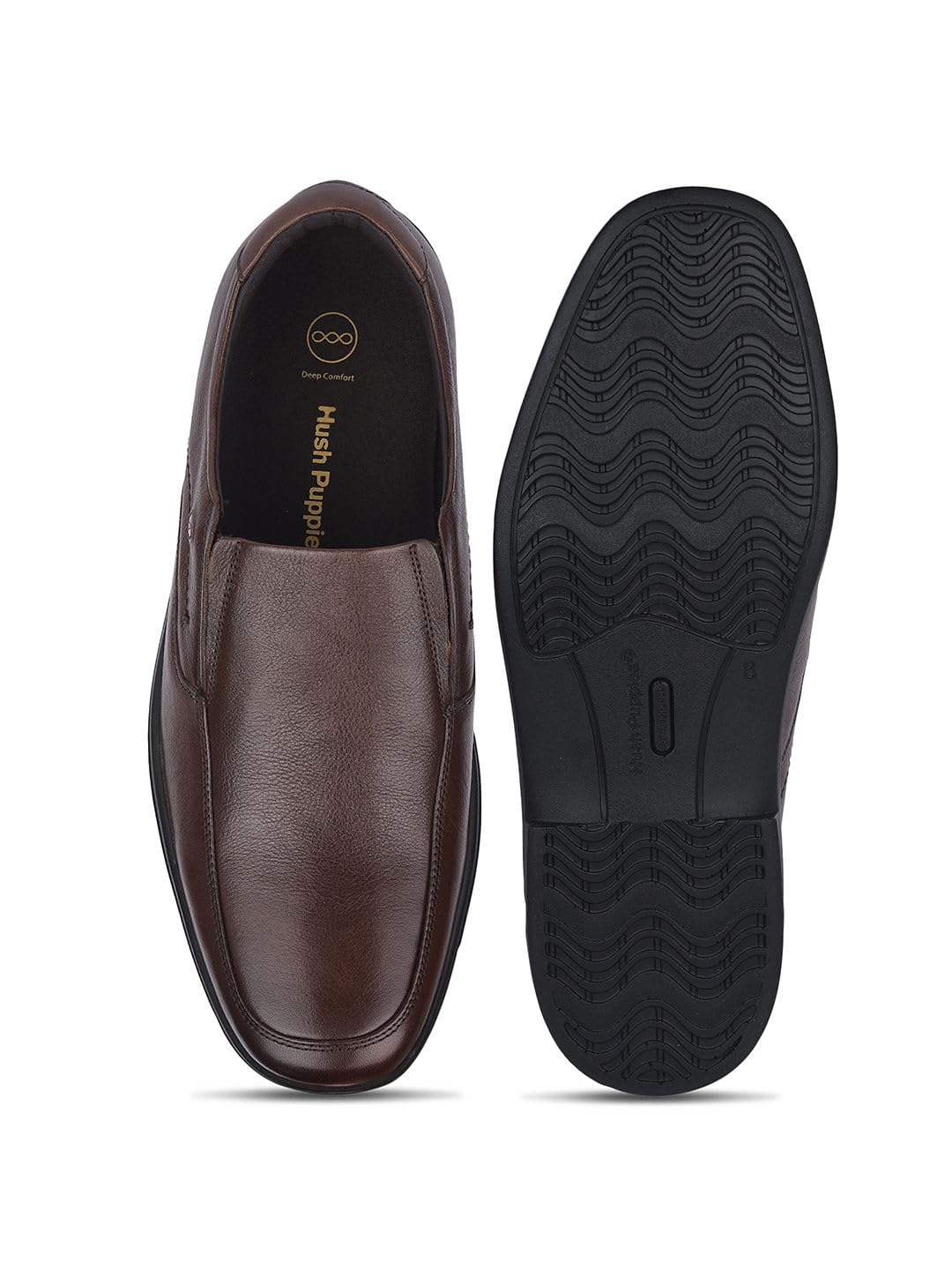 Hush Puppies Men Formal Slip On Shoes - Brown (8Uk)