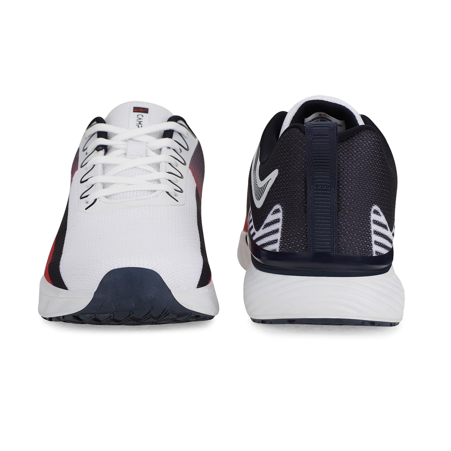 Campus Men's Lucas Running Shoes WHT/Navy - 7UK/India