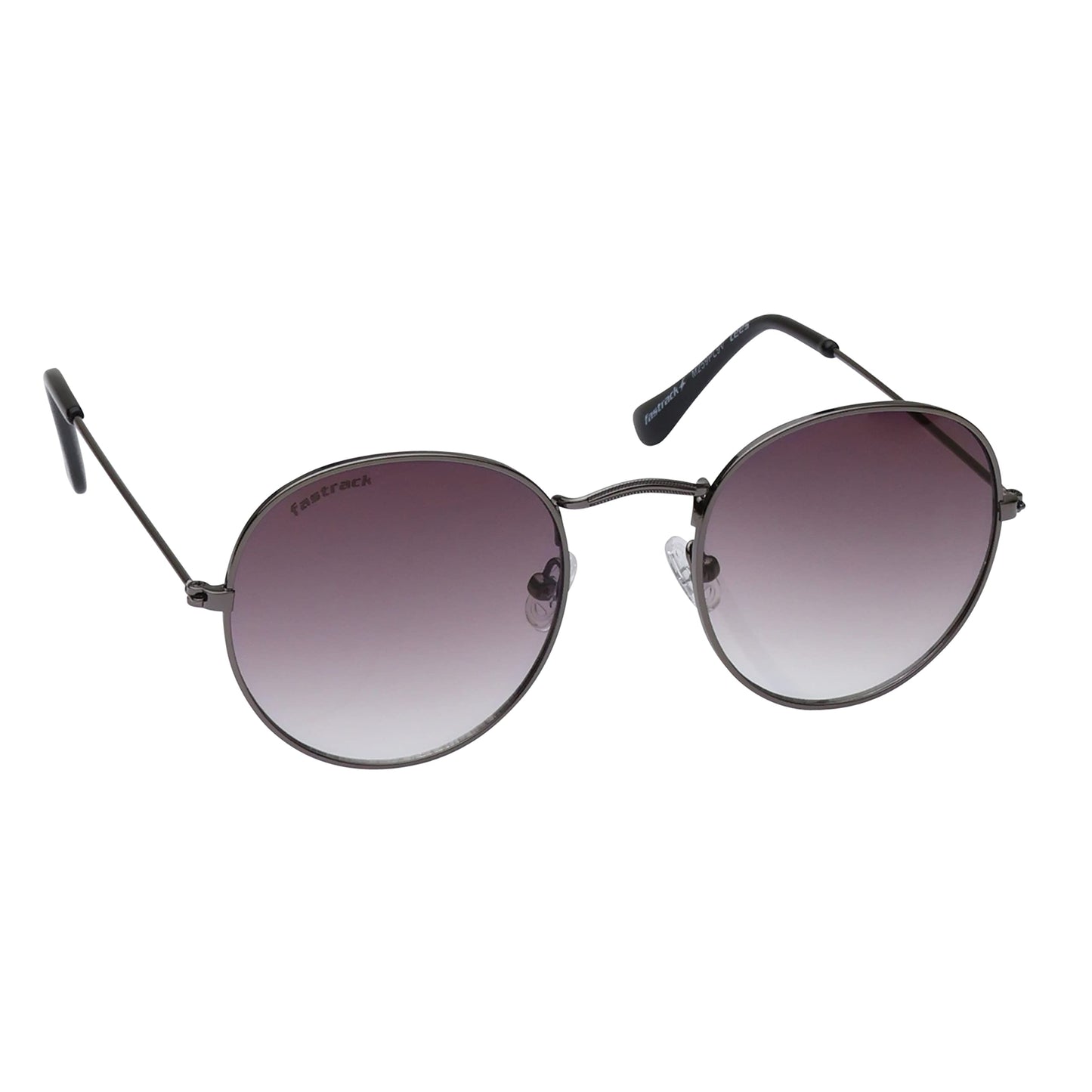 Fastrack Purple Round 100% UV protected Sunglasses for Unisex
