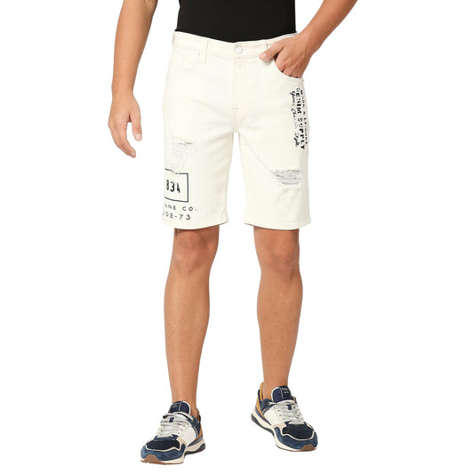 Pepe Jeans Men's Chino Shorts (PM207218P57_White