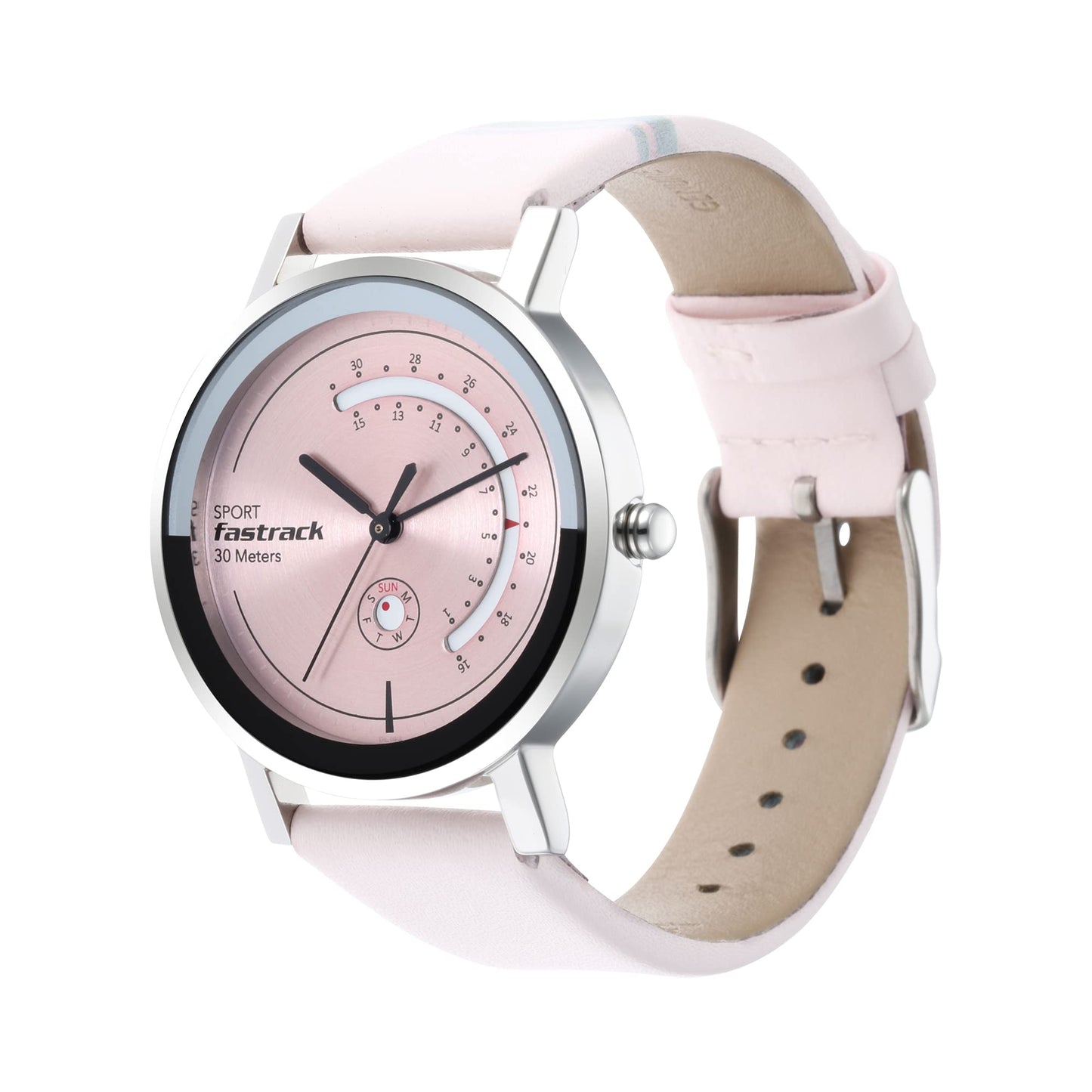 Fastrack Analog Pink Dial Women's Watch-6172SL03
